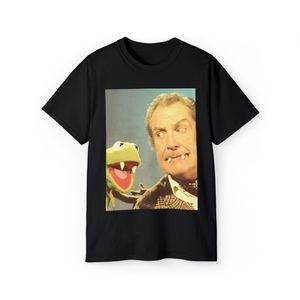 Vincent Price Kermit The Frog Horror Unisex Gildan Ultra Cotton Tee